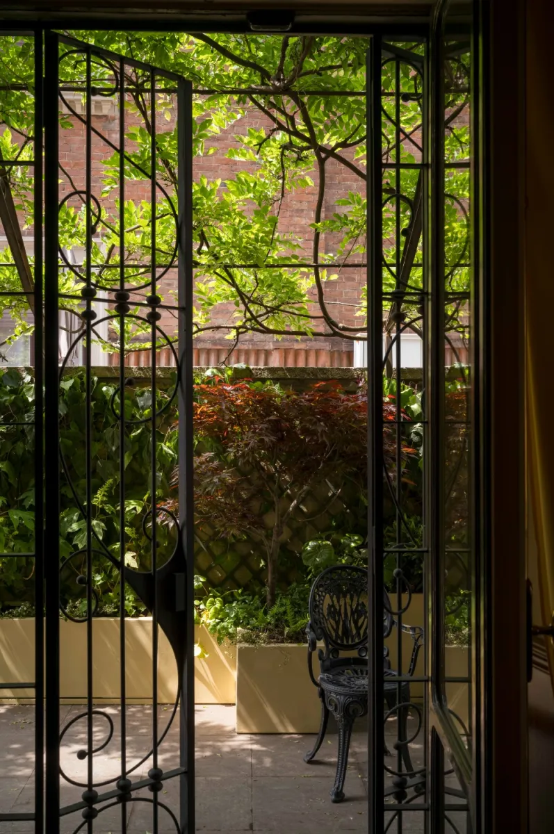 Quinta verde su terrazzo